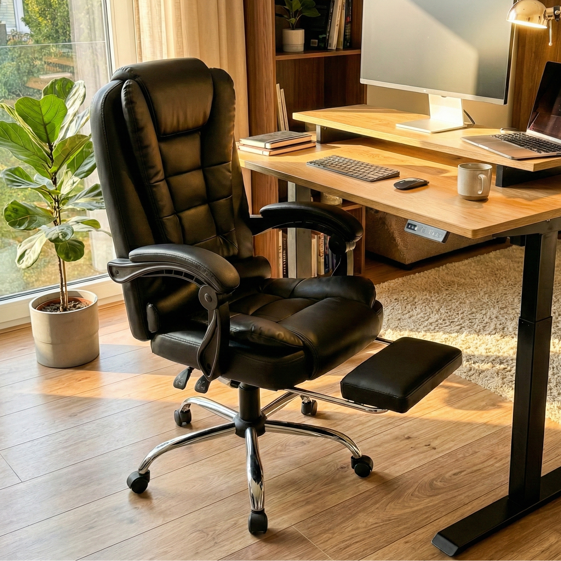 Ergonomic Leather Office Chair | Sova
