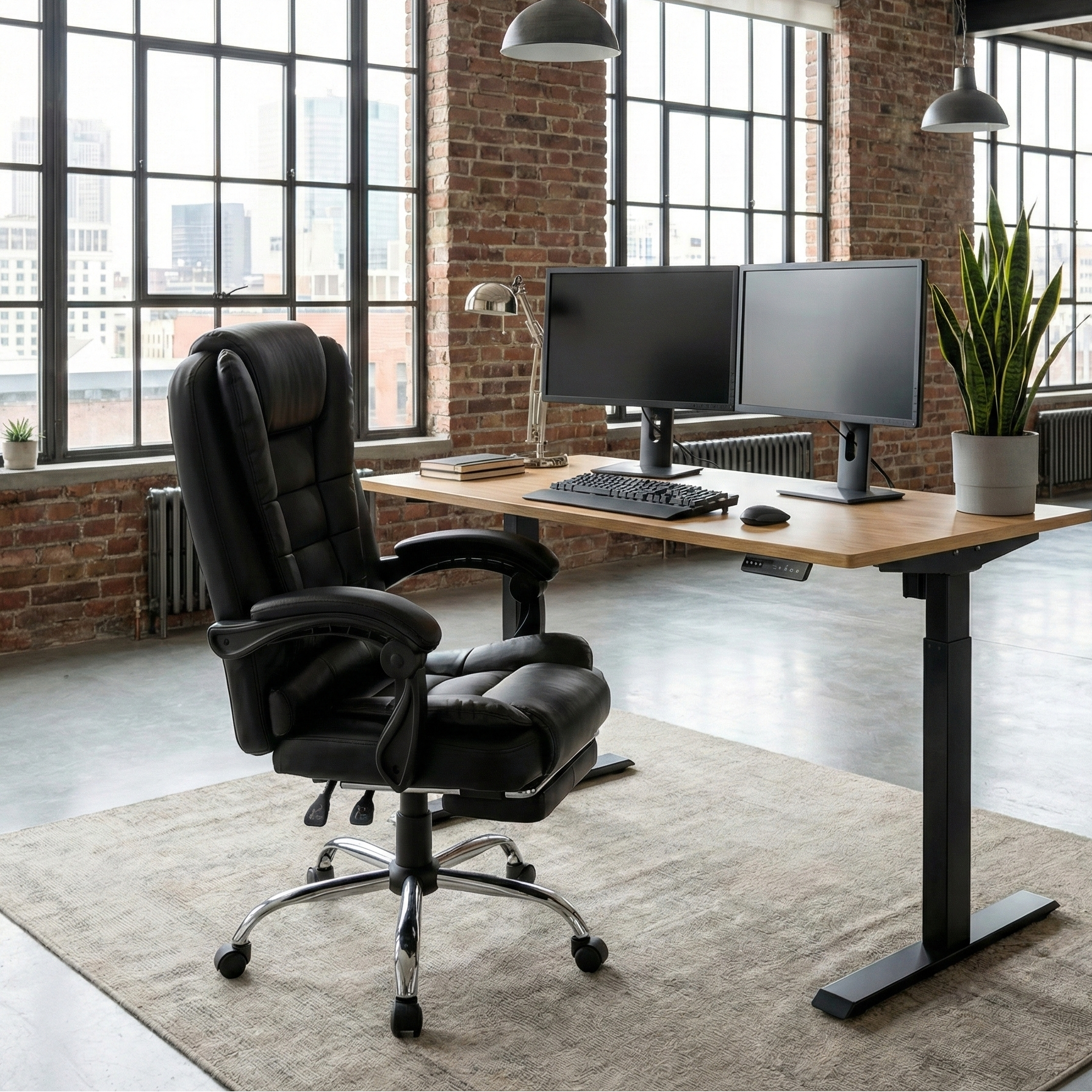 Ergonomic Leather Office Chair | Sova